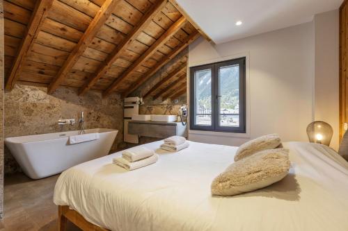 Flocon - Loft Moderne 8pax Sauna Poele Vues Garage