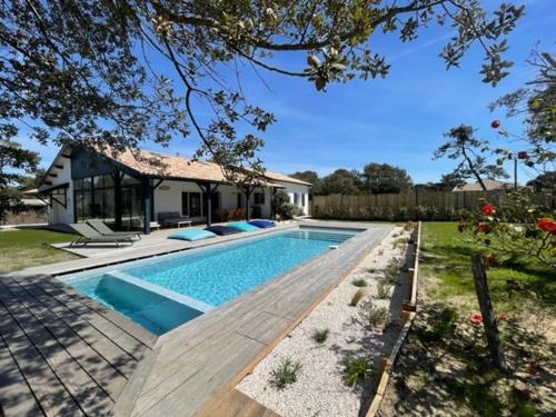 Villa Hondartza à Labenne Océan - Plage à pieds & Piscine Chauffée