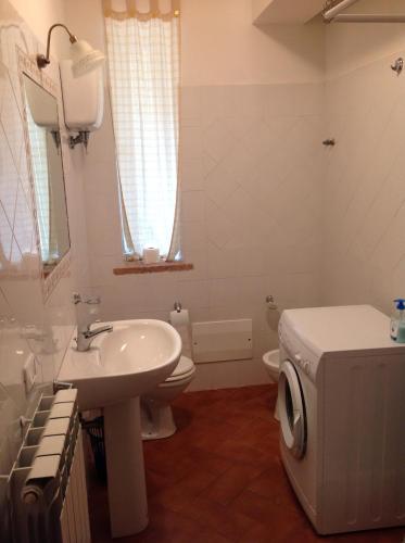 Koupelna v ubytování APPARTAMENTI Villa Marianna