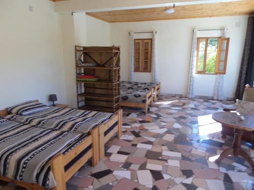 Cama o camas de una habitación en Meva Guesthouse