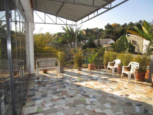 Un balcón o terraza de Meva Guesthouse