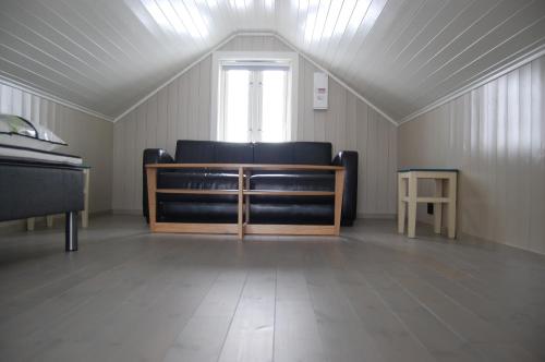 Katil atau katil-katil dalam bilik di Lofoten Cabins - Sund