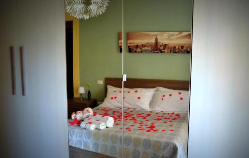 Postel nebo postele na pokoji v ubytování B&B Di Leo