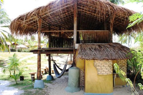 Lagoa dos Coqueirosにある庭