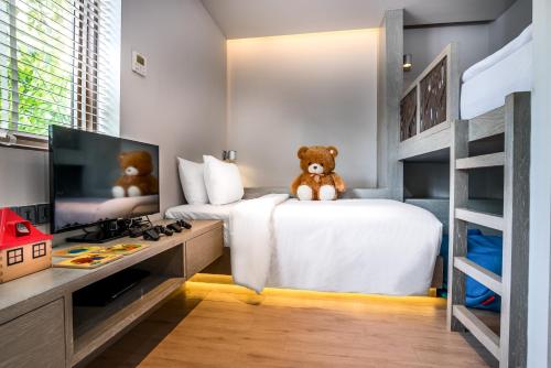 Kuchyň nebo kuchyňský kout v ubytování Pullman Phuket Arcadia Naithon Beach