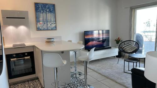 Superbe appartement avec vue mer Arcachon centre, tout se fait à pied ou en vélo
