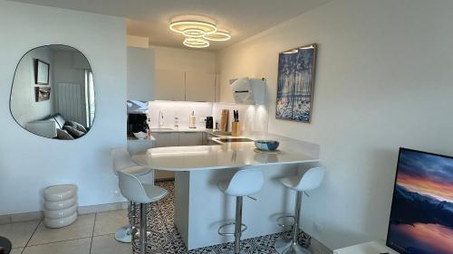 Superbe appartement avec vue mer Arcachon centre, tout se fait à pied ou en vélo