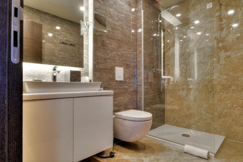 Koupelna v ubytování Malak Regency Hotel