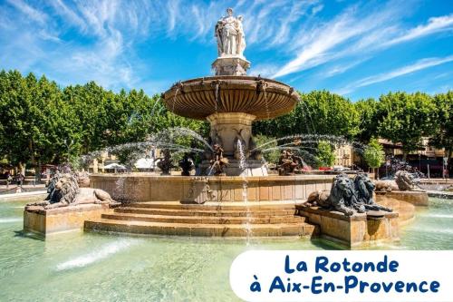 Maison cosy avec parking privé proche centre Aix en Provence