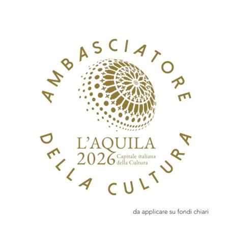a logo for the academy of laquula guillemont ball conference at Casa Alta in LʼAquila
