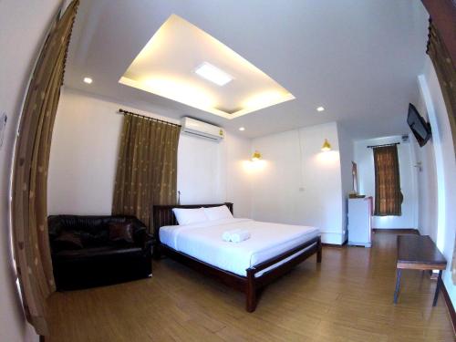 Katil atau katil-katil dalam bilik di Toffee House