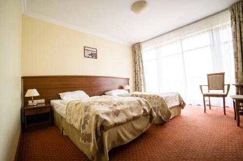Hotel Barlinekにあるベッド