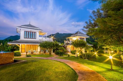 Zahrada ubytování Pai Vieng Fah Resort