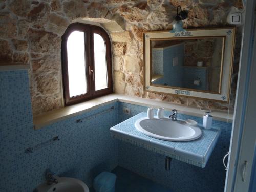 A bathroom at Tenuta Pigliano Hotel