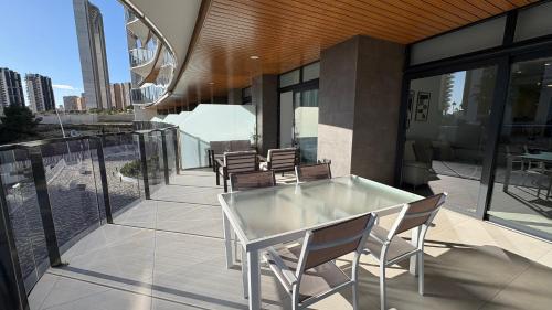 Sunset Waves I by Terreta Rentals