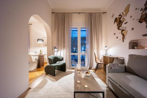 Elegant City Retreat with Two Balconies