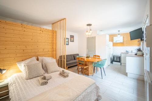 Studio paisible, lac et Thermes