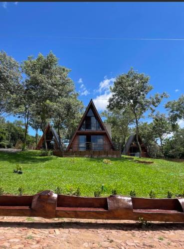Jardí fora de Parque Ecológico Itakaru