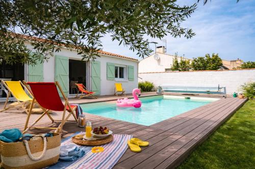 Superbe maison rénovée avec piscine Les Sables d'Olonne - 8 personnes