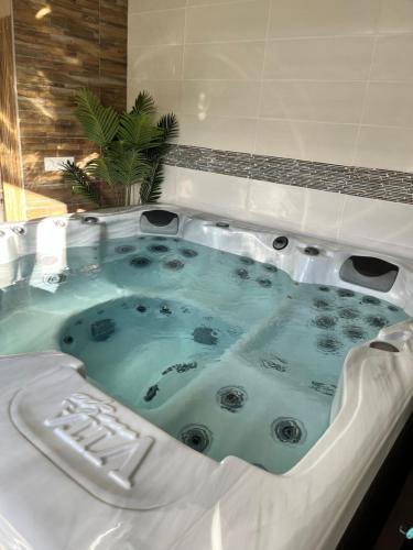 una vasca idromassaggio in un bagno di Naphéo a Tonnay-Charente