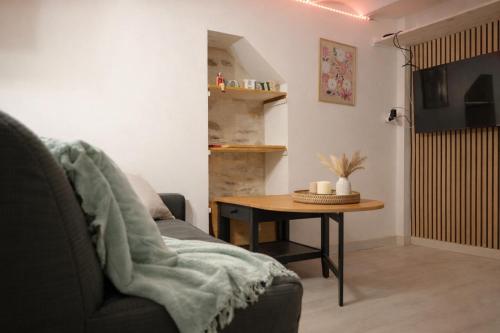 Charmant studio cœur de ville et proche plage