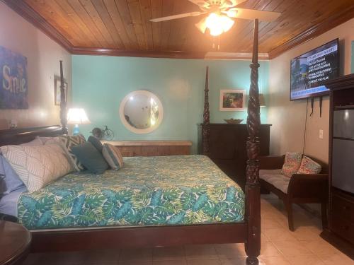 Llit o llits en una habitació de Albury's Haven