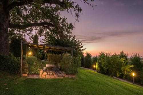 Jardín al aire libre en La Casa Delle Querce