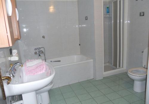 Kúpeľňa v ubytovaní St. George Apartment