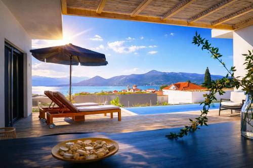 Villa Dimi private pool, sea view & 3 bedrooms