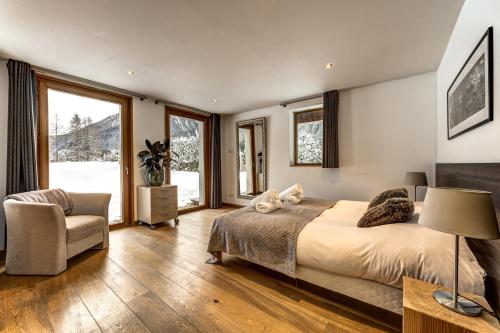 Chosalets - Chalet 200m2 Cheminee Jacuzzi Sauna Vues