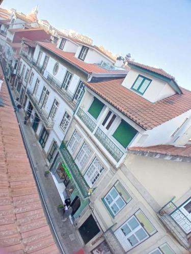 an overhead view of a row of houses at Casa Kilowatt - Amarante in Amarante