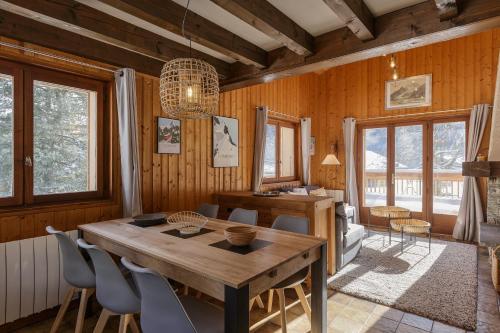 Cyclamens - Cosy Chalet 500m Flegere Cheminee Vue Garage