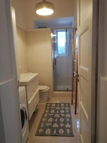 Apartamento encantador com pátio