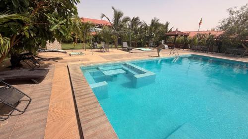 Swimmingpoolen hos eller tæt på Hotel Bergmann