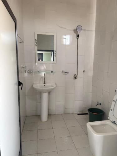 Baðherbergi á Résidence NDAR