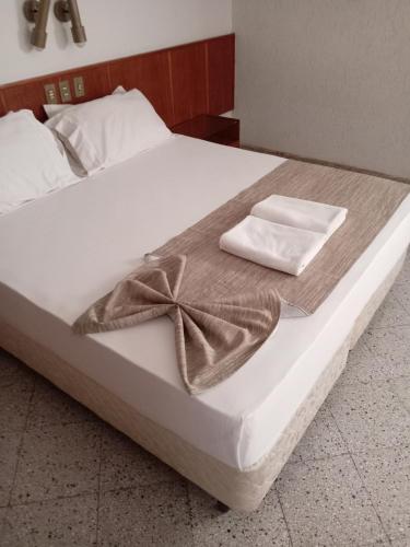 Llit o llits en una habitació de Paranainn Hotel Asunción