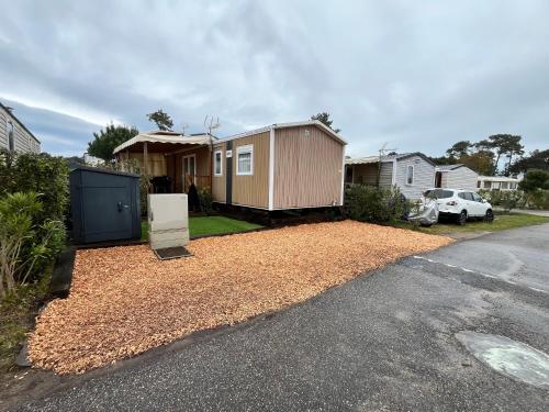 Cap Ferret Mobil Home tout confort avec Grande Terrasse, Parc Aquatique Camping Les Viviers,