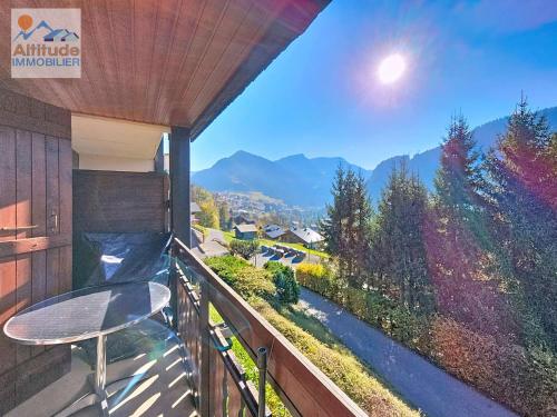 Appartement à Châtel avec balcon, parking et WIFI