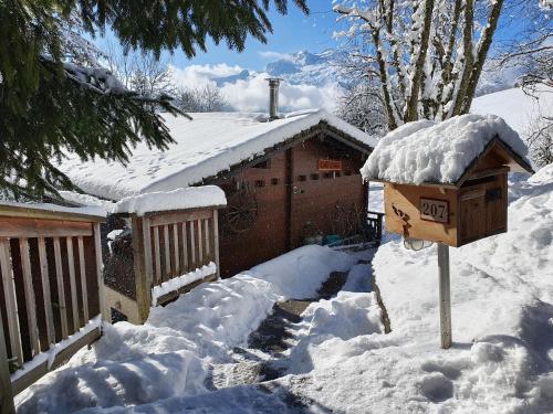 Chalet cosy vue montagnes Manigod