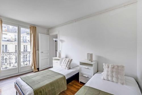 Haussmannian apt - 2BDR-6P near Marais-sentier
