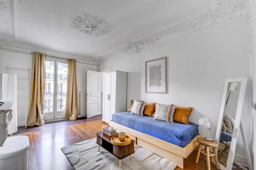 Haussmannian apt - 2BDR-6P near Marais-sentier