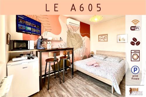A605 Studio Auxerre avec parking