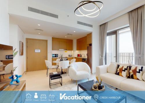 Vacationer Holiday Homes I Premium 1 Bed with Skyline Views I Serene Community in Dubai Creek Harbour