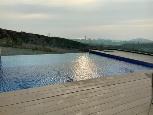 Modern villa with see view