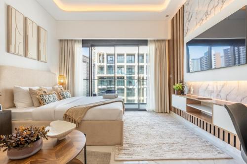 Open layout Studio with Balcony - Azizi Riviera 67, Al Merkadh by Deluxe Holiday Homes