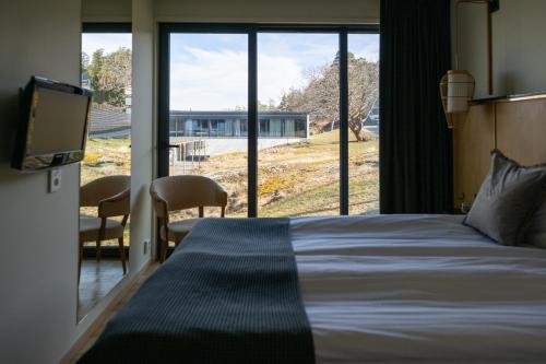 Llit o llits en una habitació de Skepparholmen Nacka