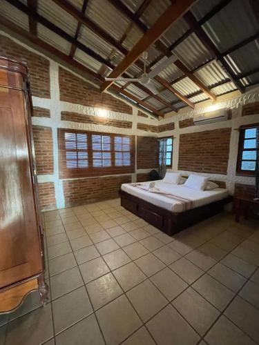 Llit o llits en una habitació de Casa Ruth