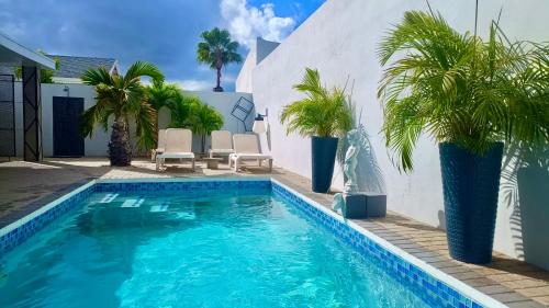 Piscina a Studios 11and11Aruba o a prop