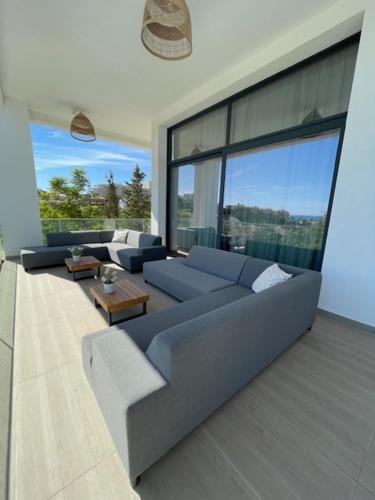 Stunning villa in Benalmádena with amazing views, pool and large gym