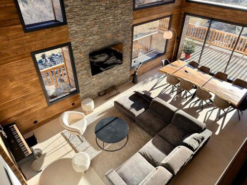 Zona d'estar a Chalet 1480